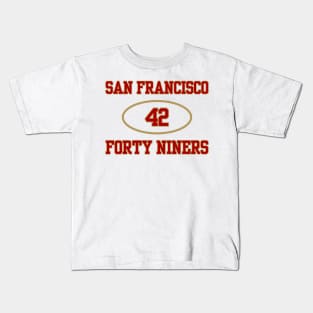 SAN FRANCISCO 49ERS RONNIE LOTT #42 Kids T-Shirt